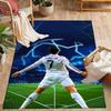 Cr7 Football Legend Area Rug Design for Study room Dining Room Game Room Hallway Antislip Carpet Decorate Offices Perfect Gift for Friends & Family