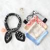Women'S New Fashionable Atmosphere Simulation Silk Scarf Neck Protection Scarf Spring Summer Autumn Square Scarf