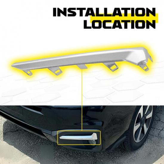Левая+Правая Накладка на Молдинг Противотуманной Фары Для Subaru Forester 5 2017-2018 57708SG000