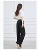 [Wide Leg Pants] Summer Drooping High-Waisted and Meat Blocking Fashionable Versatile Women's Casual Pants