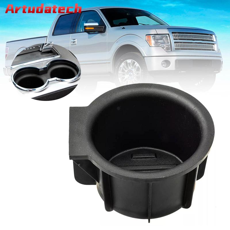 Artudatech Front Center Console Cup Holder ert 9L3Z-1513562-CB For Ford F-150 09-14