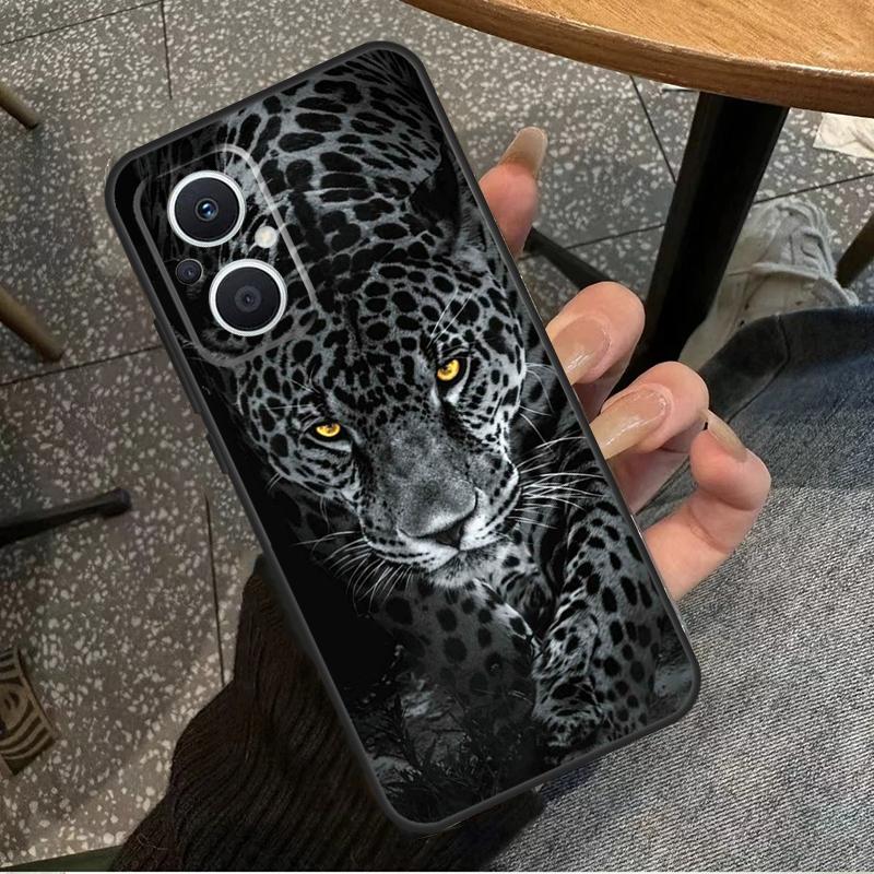 Leopard Tiger Lion Animal Case For OPPO Reno 10 Pro 4 5 6 7 8 Lite 8T 4Z 5Z OPPO Find X5 Lite X2 X3 Neo X6 Pro Cover