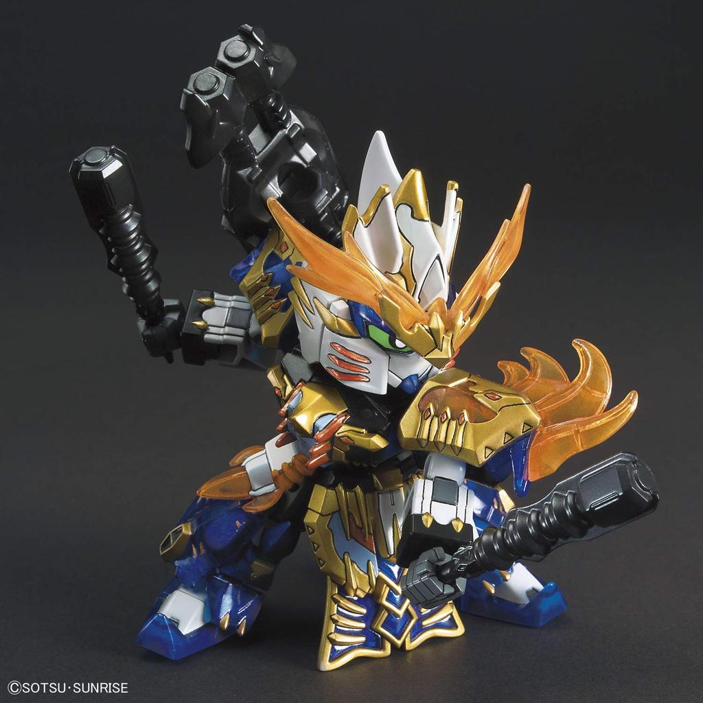 BANDAI SPIRITS SD Gundam Sangoku Soketsuden Taishi Ji Duel Gundam Пластиковая модель с цветовой кодировкой