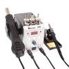8586 760 Вт 220 В 2 в 1 Паяльная станция Фен Паяльник SMD BGA Ремонт Демонтаж Сварка Инструменты