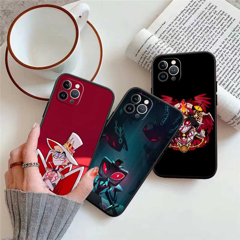 RE35 H-Hazbins Alastor H-Hotels Phone Case for Samsung Galaxy S20 S21 S22 Ultra FE + Plus A21S A22 A24 A25 A26 A30 A30S A31