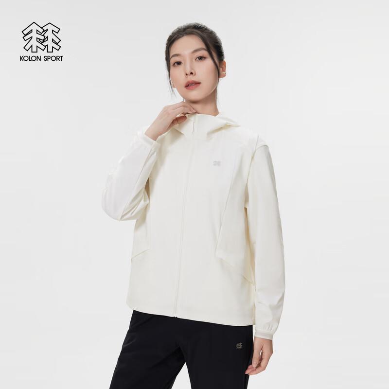 Женская охлаждающая вязаная куртка KOLON SPORT с защитой от УФ-излучения UPF50+