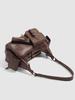 JIAERDI Retro Y2k Underarm Bag Purse Women High Street Leather Chic Brown Handbag Ladies Vintage Shoulder Bags Bolsos De Mujer