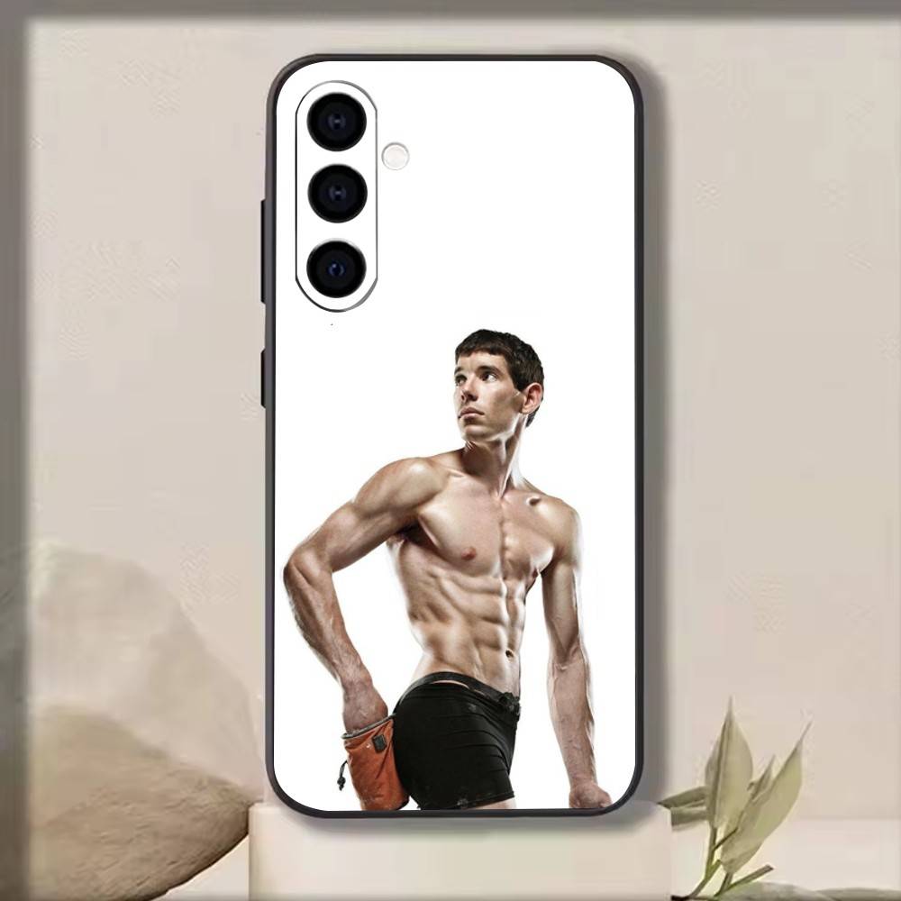 Алекс Хоннольд Чехол для телефона для Samsung Galaxy A73,A72,A71,A70,A53,A52,A51,Мягкий силиконовый черный чехол