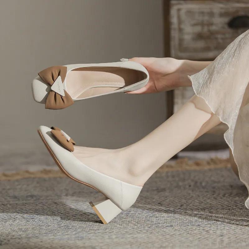 Cresfimix женские модные черные туфли с круглым носком из металла, высококачественные офисные туфли-лодочки, элегантные бежевые туфли для вечеринки в клубе Sey A107d