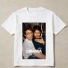 2026 New Movie‑Inspired Couple‑Theme Graphic‑Print Unisex Short‑Sleeve T‑Shirt, Cotton O‑Neck Oversized Y2K Casual Street‑Wear Top T-shirt