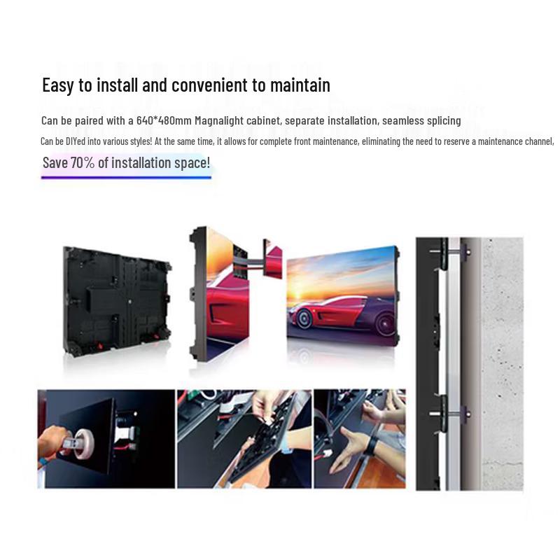 QIANGLI Q3.0H Indoor Full Color LED Display CN plug (adapter included)