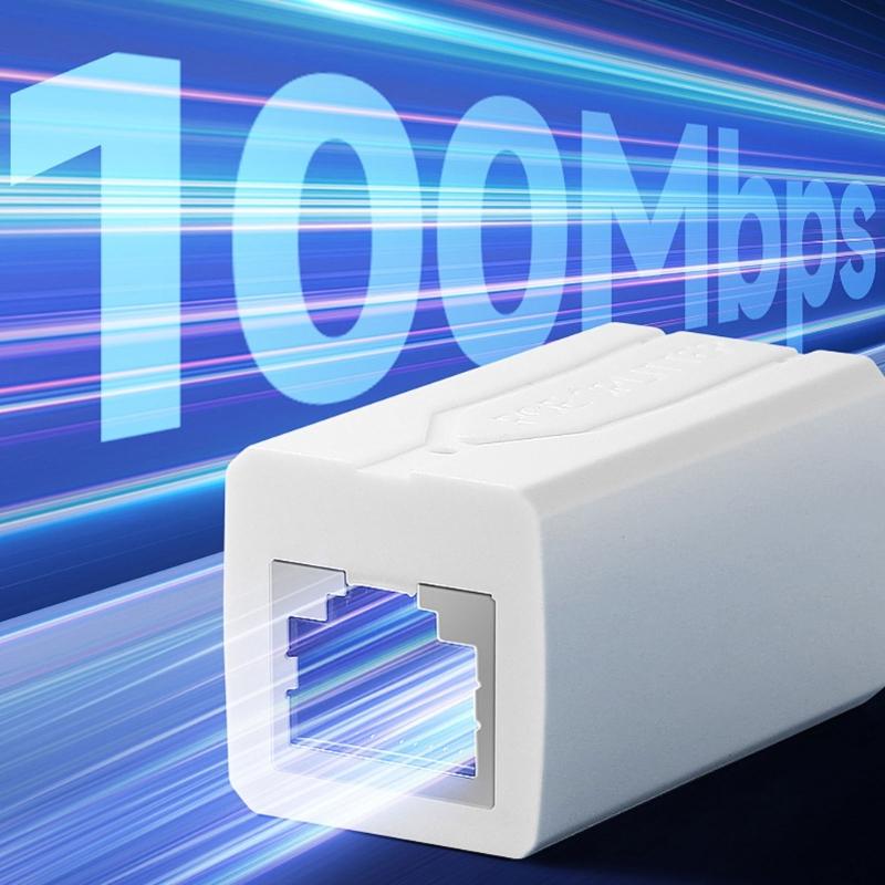 24V/5V Step Down POE Splitter For Surveillances Systems Plugs Play Installation Overloads Protections ABS Construction