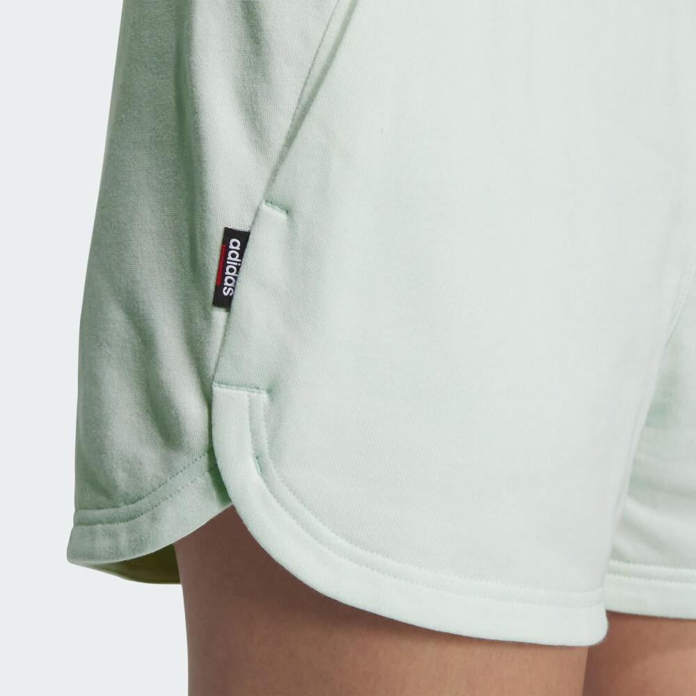 Adidas Удобные повседневные шорты на шнуровке женские шорты кристально-голубые JI5985