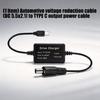 Гибкий ПВХ DC5.5x2.1мм на USB C Кабель Питания для Видеорегистратора Маршрутизатора Камеры Безопасности USB C Понижающий Преобразователь Провод
