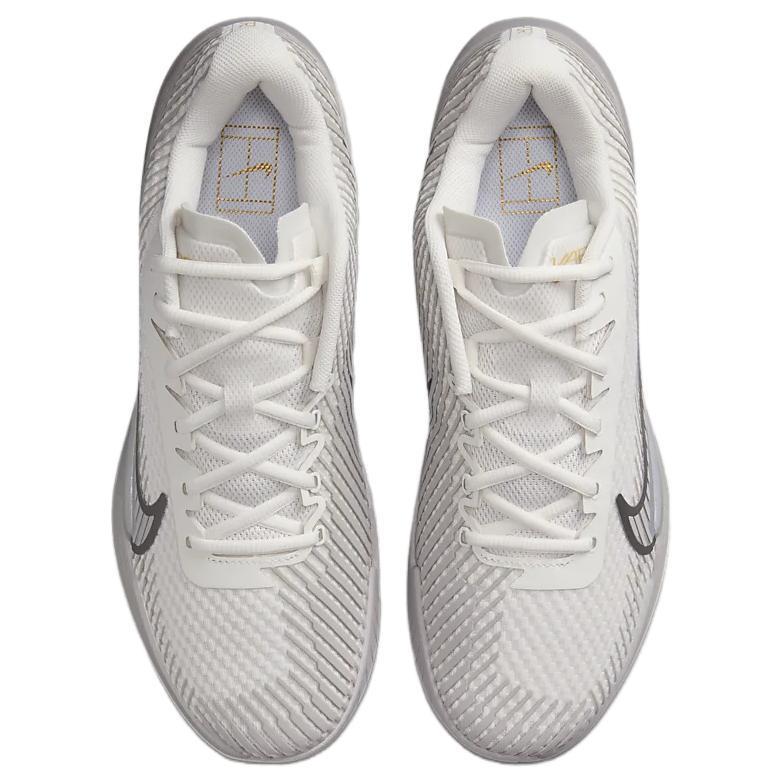 Nike Кроссовки Court Vapor 11 Hc Premium Phantom College Grey Metallic Gold Metallic Silver FZ1245-001
