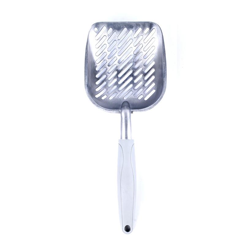 Совок для кошачьего туалета, металлический совок, сито, глубокая лопата, инструмент для очистки коробки