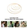 NUOLUX Bamboo Dream Catcher Dream Catcher 5 for Car Wall DIY Embroidery and Hobby Materials Rings, Hoops, Pieces, 10cm, 15cm, 20.5cm, 26cm, 30.5cm,