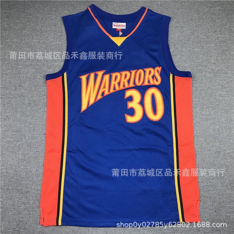 Golden State Warriors 30 Curry 11 Thompson Basketball Jersey Breathable Fan Sportswear