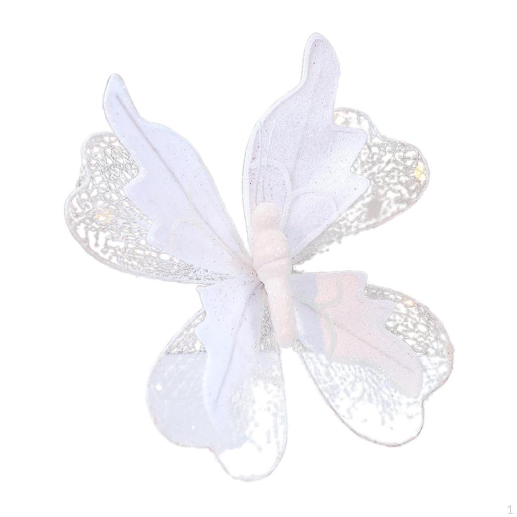 Искусственный фон с бабочками Рождественская елка Подвесное украшение Ремесло Декор Украшение для дома День рождения