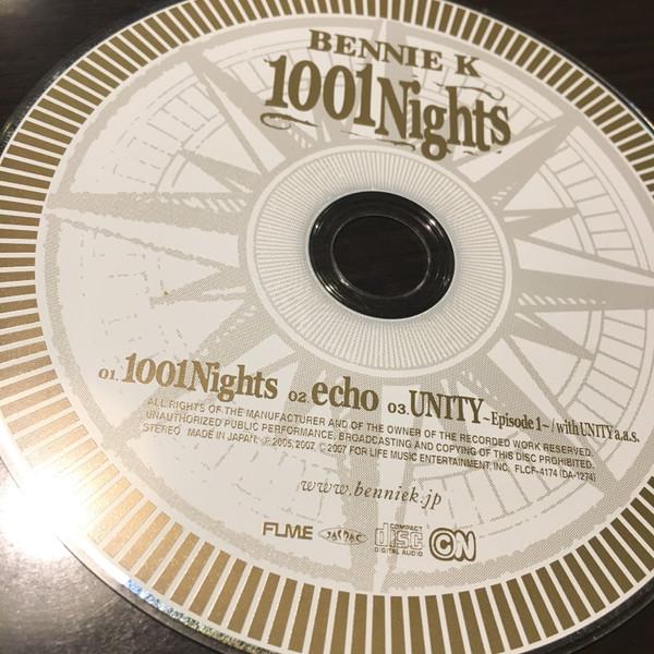 CD BENNIE K; ЕДИНСТВО А.А.С. - 1001Nights FLCF4174 For Life Record 2007 Япония ОбиПоп Б/У