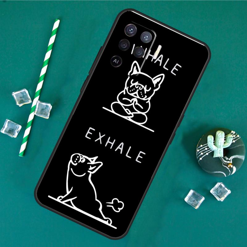french bulldog Phone Case For Oppo A18 A38 A58 A78 A98 A40 A60 A80 A91 A15 A17 A74 A94 A54 A57S A16 A76 A96