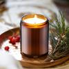 Aromatherapy Candles Bedroom Christmas Souvenir Birthday Gift Fragrance Plant Soy Wax Glass Lavender