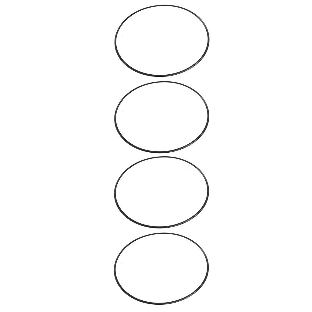 4 Pcs 20 Inch Wheel Rim Protector Scratch Proof Self Adhesive Fashionable Black Wheel Rim Decorative Ring