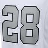 Nike Nfl Las Vegas Raiders (Josh Jacobs) Casual Digital Print Short Sleeve T-Shirt Men T-Shirt White 67NMORGA8DF-2KB