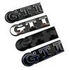 AABIK1 Metal Car Front Grille Emblem Badge for Volkswagen GTI Logo Polo Caddy Golf 4 5 6 8 Jetta Tiguan Touran Passat T-Roc MK3 MK4 MK5