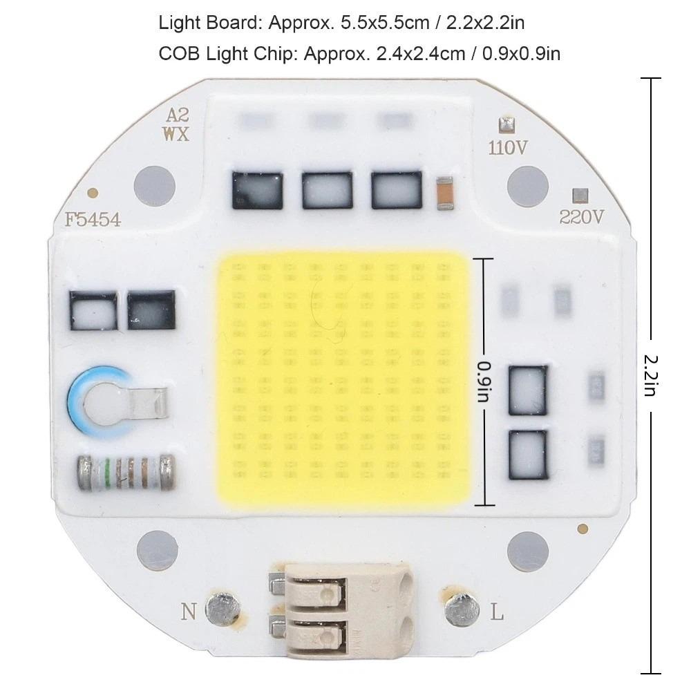 50W/70W/100W COB Lamp Bead 110V COB LED Chip Easy LED Chip DIY Lighting