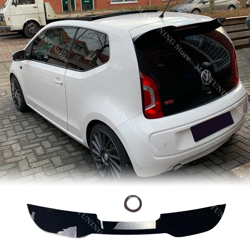 For Volkswagen Up Seat Mii 2011-2021 Skoda Citigo 2012-2020 GTI Style Rear Roof Spoiler Rear Trunk Diffuser Splitter Tail Wing