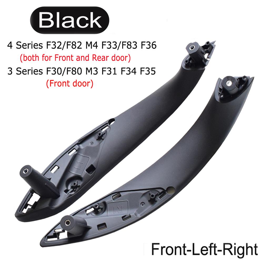 Inner Doors Handle Pull Trim Cover Car Accessories For BMW 3 Series 2014-2018 F30 316d 318d 320d F31 320i 325d 51417279312