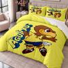 Club America 3Pcs Bedding Set Duvet Cover With Two Pillowcases For Bedroom Home Decoration