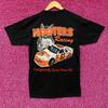 Футболка в винтажном стиле Hooters с принтом Nascar