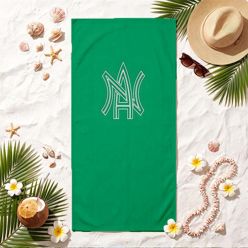 Atletico Nacional Soft Beach Towel Stylish Beach Pool Towel for Summer Seaside Vacation Travel