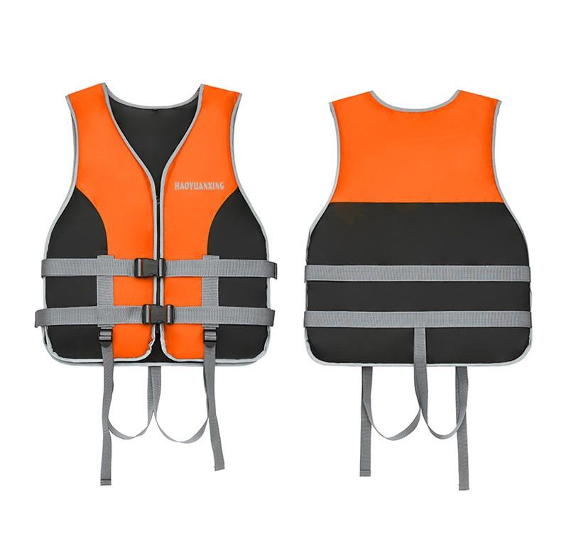 Взрослый жилет для каякинга, жилет для плавания с высокой плавучестью, регулируемая защитная куртка для женщин и мужчин, очень подходит для гребли, плавания и т. д.