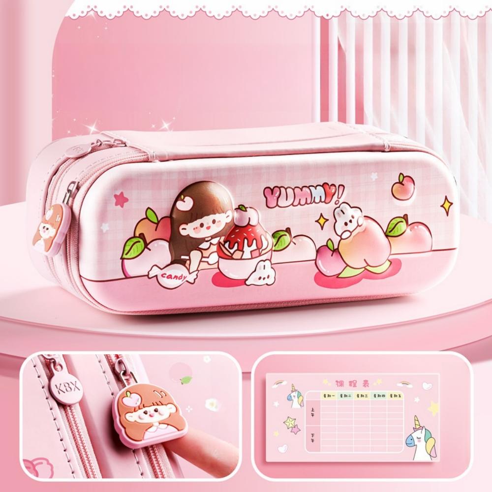 3D Kawaii пенал EVA большой емкости водонепроницаемый легкий пенал для школьных принадлежностей канцелярская сумка