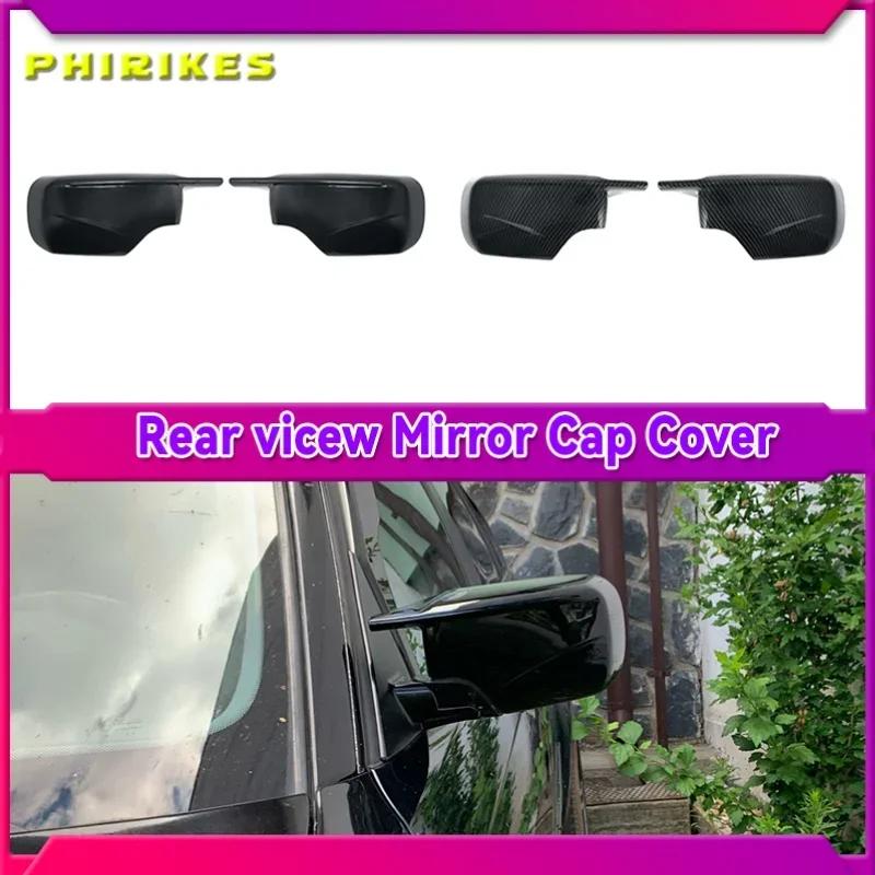Крышки зеркал заднего вида в стиле M4, боковые крышки зеркал для BMW E46 E39 Sedan Touring 1998 1999 2000-2005 51168238375 51168238376