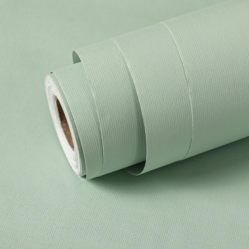 10 м макарон чистый цвет утолщается ПВХ DIY гостиная пленка самоклеящаяся настенная бумага водостойкая настенная наклейка декоративная