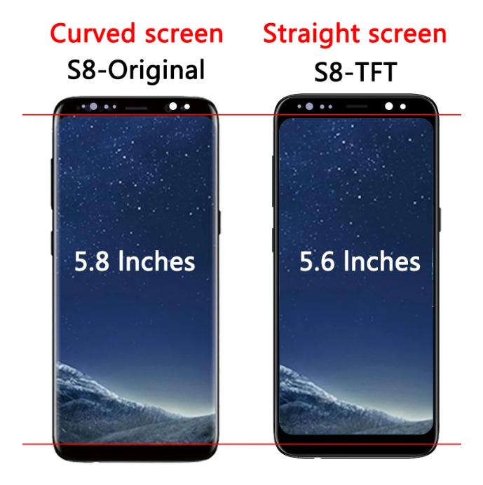 TFT для Samsung S8 G950 ЖК-дисплей с сенсорным экраном и рамкой в сборе