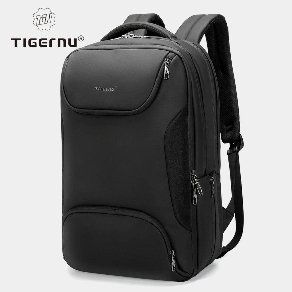 Tigernu Large Capacity New Fashion Backpack Men 15.6" Laptop Anti Theft Backpack School Travel Bag Male Waterproof TPU