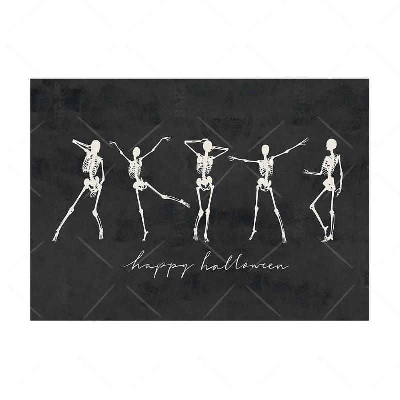 Classic Abstract Wall Art Set Halloween Bundle  Plant Lover HD Canvas Print Poster for Living Room  Bedroom Decor  Perfect for H