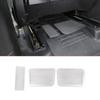 3Pcs/Set Stainless Steel Under Seated Air Outlet Vent Dust Mesh Trim Cover Fit For Land Rover Defender 90 110 -2022