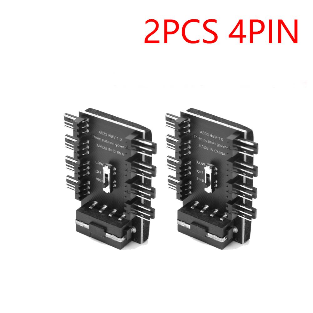 Материнская плата SATA/4-контактный 1 к 8 3-контактный PWM разветвитель-хаб для вентиляторов охлаждения, удлинитель, 12 В разъем питания, адаптер контроллера скорости для майнинг-ПК