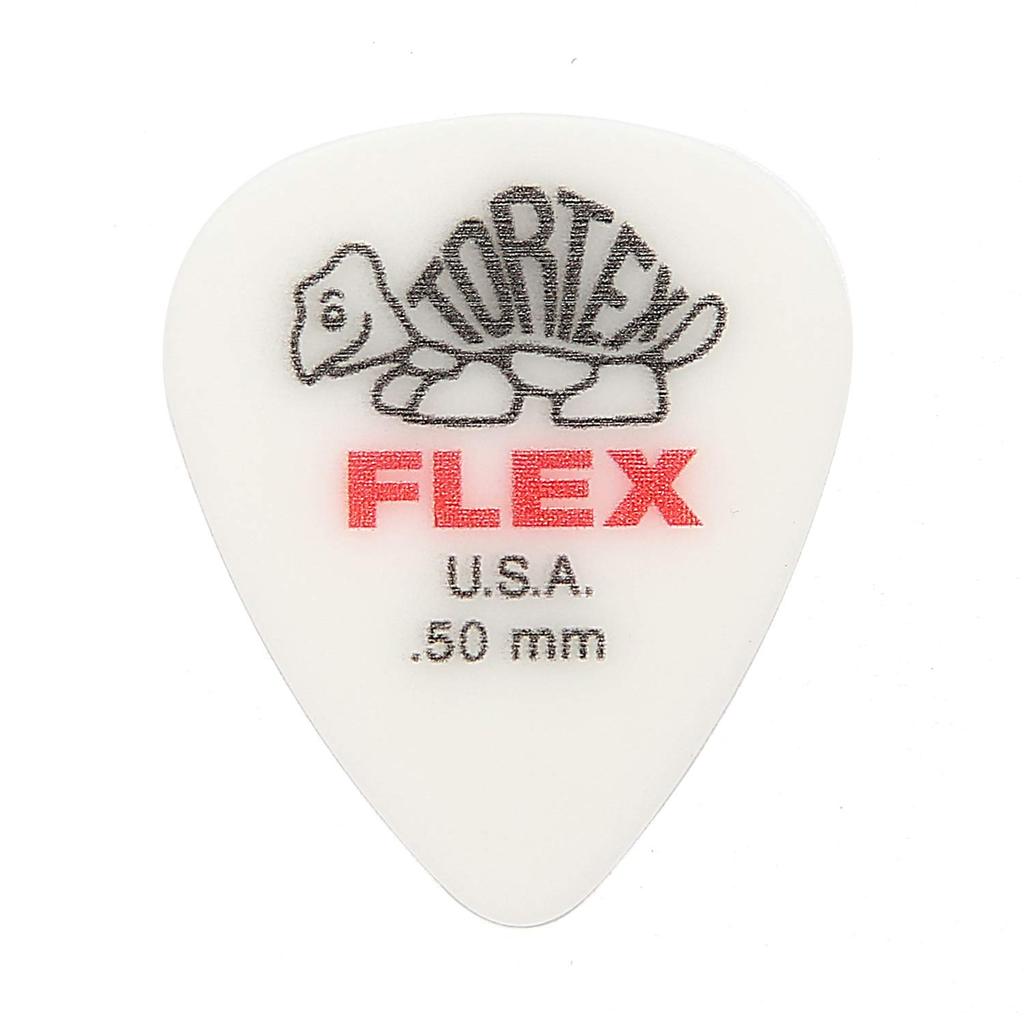 Набор из 24 медиаторов Jim Dunlop Tortex Flex Standard с Musent Custom Players Pick, 0,50 мм, (428B050-RED-24P)