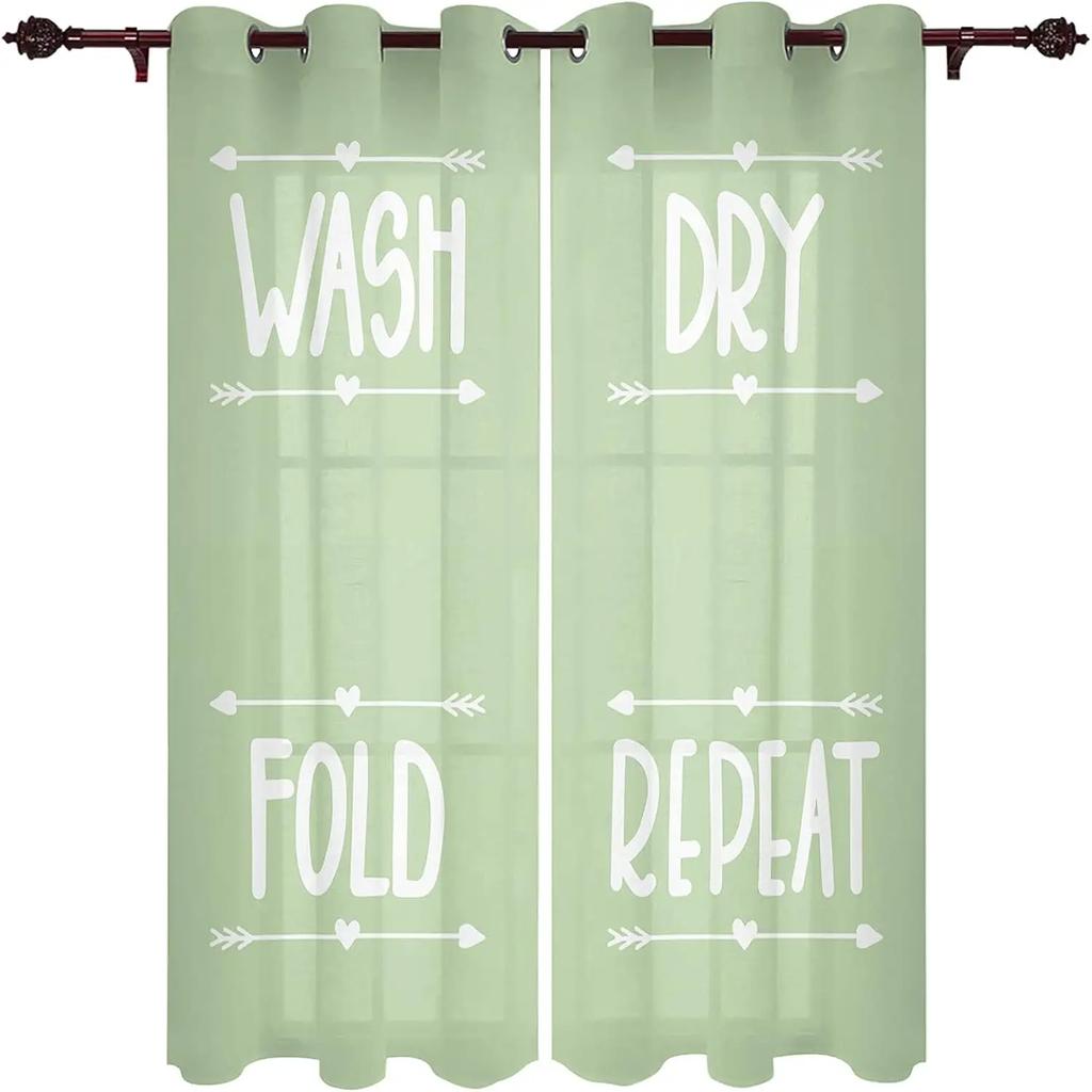 Простая занавеска для прачечной, гостиная, кухня, индивидуальный размер, готовые шторы, современные оконные украшения, Cortains