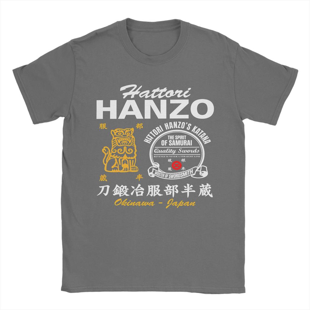 Men Hattori Hanzo T Shirts Cotton Clothes Novelty Short Sleeve Crewneck Tees Plus Size TShirt