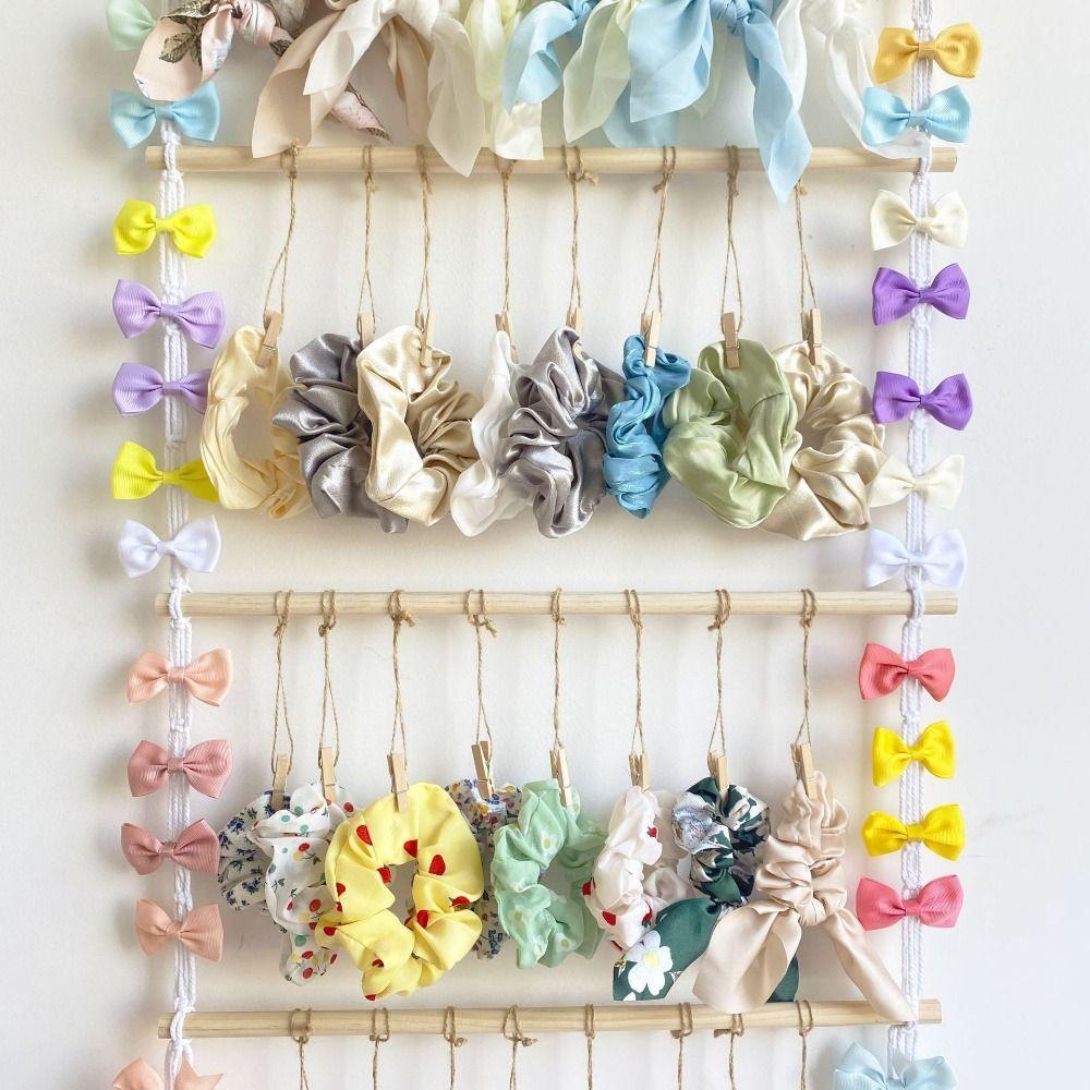 Creative Hair Clip Storage Rack Boho Style Headband Organizer Household Use