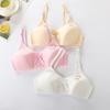 Cotton Girls Bras Cute Cartoon Children Bra Breathable Teenage Girls Brassieres Soft Girl Training Bra Tops Underwear