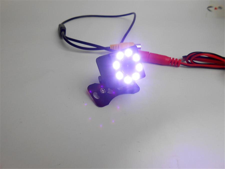 Автомобильная камера заднего вида для парковки, водонепроницаемая, NTSC, 8 светодиодов